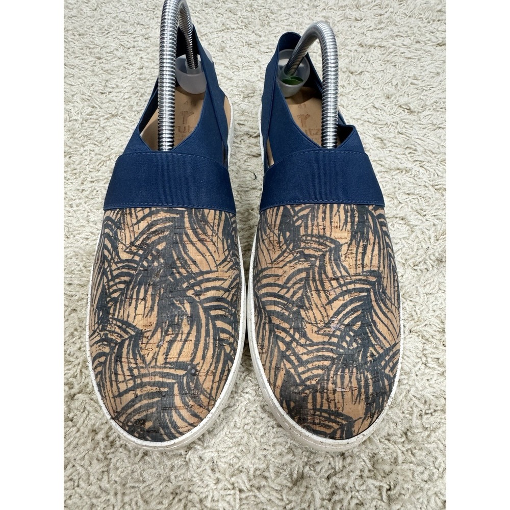 Rutz Walk In Cork Women's Slingback Tropical Sneakers Euro 41 US 10 Comfort Pool